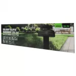 Solarny Słupek Ogrod. 2w1 LED SSO-7BD czarny klosz