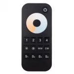 Pilot RT7 RF do sterowników CCT 4-strefowy dotykowy czarny