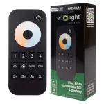 Pilot RT7 RF do sterowników CCT 4-strefowy dotykowy czarny