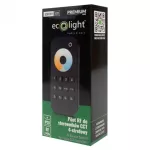 Pilot RT7 RF do sterowników CCT 4-strefowy dotykowy czarny