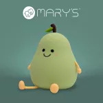 MARY'S LAMPKA NOCNA LED GRUSZKA ZIELONA