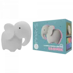 MARY'S LAMPKA NOCNA LED SŁOŃ BIAŁY RGB Z PILOTEM