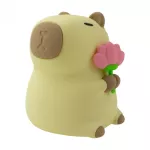 MARY'S LAMPKA NOCNA LED Kapibara Florystka RGB