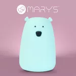 MARY'S LAMPKA LED MIŚ DUŻY NIEBIESKI RGB+WW +RC
