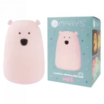 MARY'S LAMPKA LED MIŚ DUŻY RÓŻOWY RGB+WW +RC