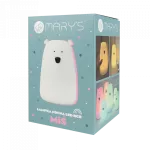 MARY'S LAMPKA LED MIŚ DUŻY BIAŁY RGB+WW + RC