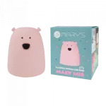 MARY'S LAMPKA LED MIŚ MAŁY RÓŻOWY RGB+WW /NB