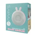 MARY'S BUDZIK/LAMPKA NOCNA LED RGB BIAŁY KRÓLIK