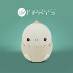 MARY'S LAMPKA NOCNA LED BABY DINO RÓŻOWY