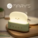 MARY'S LAMPKA NOCNA LED TOSTER ZIELONY