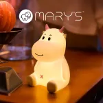 MARY'S LAMPKA NOCNA LED KRÓWKA RÓŻOWA