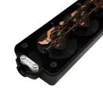 Listwa zasilająca 3 gniazda z/u CZARNA