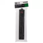 Listwa zasilająca 5 gn z/u z wyłącznikiem CZARNA