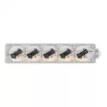 Listwa zasilająca 5 gniazd z/u BIAŁA
