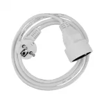 Przedłużacz 1 gniazdo 1.5m z/u 3x1.0mm2 BIAŁY