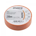 Taśma izolacyjna 19mm x 0,13mm BRĄZOWA 20m 1szt.