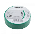 Taśma izolacyjna 19mm x 0,13mm ZIELONA 20m 1szt.