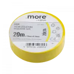 Taśma izolacyjna 19mm x 0,13mm ŻÓŁTA 20m 1szt.