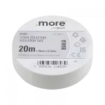 Taśma izolacyjna 19mm x 0,13mm BIAŁA 20m 1szt.