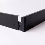 RAMKA ZATRZASK N/T 1200x300 ALUMINIUM CZARNA