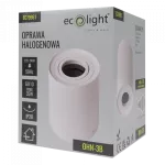 Oprawa Halogenowa OHN-3B N/T OKRĄG IP20 BIAŁA