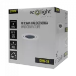 Oprawa Halogenowa OHN-1B N/T OKRĄG IP20 BIAŁA