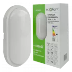 LED Torton 15W 4000K 1350lm IP65 OWAL BIAŁY