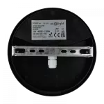 LED Torton 15W 4000K 1350lm IP65 OKRĄG CZARNY