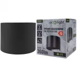 Oprawa elewacyjna OE-11 7W 360lm IP65 ANTRACYT OKR