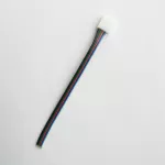 Złączka LED RGBW 12mm jednostronna z przewodem