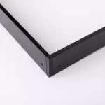 RAMKA ZATRZASK N/T 600x600 ALUMINIOWA CZARNA