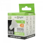 GU10 10W 3000K 900lm