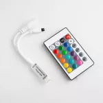 Sterownik LED RGB 24 przyciski IR 72W