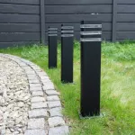 Słupek ogrodowy SO-60 1xGU10 IP44 CZARNY