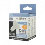 GU10 8W 6500K 720lm