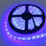 Taśma LED 300 4.8W/m NIEBIESKA 12V IP20  /5m/