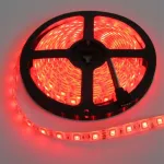 Taśma LED 300 4.8W/m CZERWONA 12V IP20 /5m/