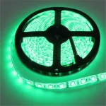 Taśma LED 300 4.8W/m ZIELONA 12V IP63  /5m/