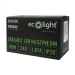 Zasilacz na szynę DIN PREMIUM 24V 45W