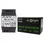 Zasilacz na szynę DIN PREMIUM 12V 60W