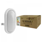 LED TORTON 8W 4000K 640lm IP54 OWAL BIAŁY
