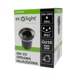 Oprawa najazdowa okrągłą ON-1O 1xGU10 108x150 IP67