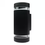 Oprawa elewacyjna OE-4C 2xGU10 IP54 CZARNA