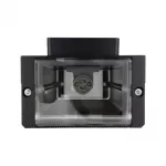 Oprawa elewacyjna OE-3C 2xGU10 IP54 CZARNA