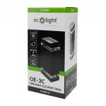 Oprawa elewacyjna OE-3C 2xGU10 IP54 CZARNA