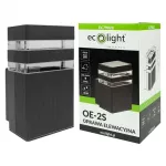Oprawa elewacyjna OE-2S 1xGU10 IP54 ANTRACYT