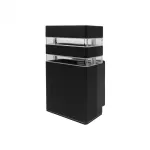 Oprawa elewacyjna OE-2C 1XGU10 IP54 CZARNA