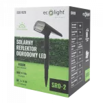 Solarny Reflektor Ogrodowy LED SRO-2