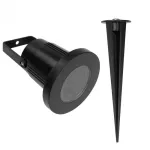 Reflektor ogrodowy RO-1 1xGU10 92x315 CZARNY IP65