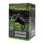 Reflektor ogrodowy RO-1 1xGU10 92x315 CZARNY IP65